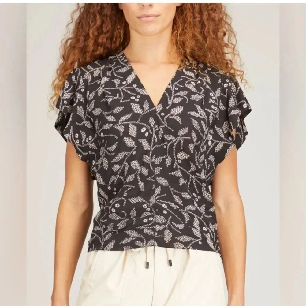 Isabel Marant Etoile Delocia Top Size Fr34 Us0-2 Xs